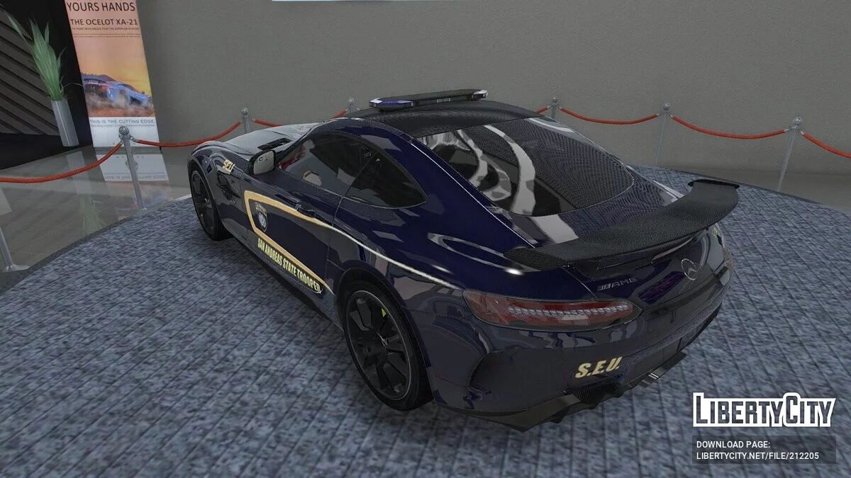 Mercedes-Benz AMG GT Police / GTA 5