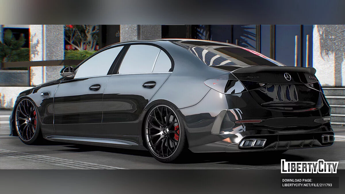 Mercedes-Benz C63s AMG 2023 Lowered (5 Seater) Customized / GTA 5