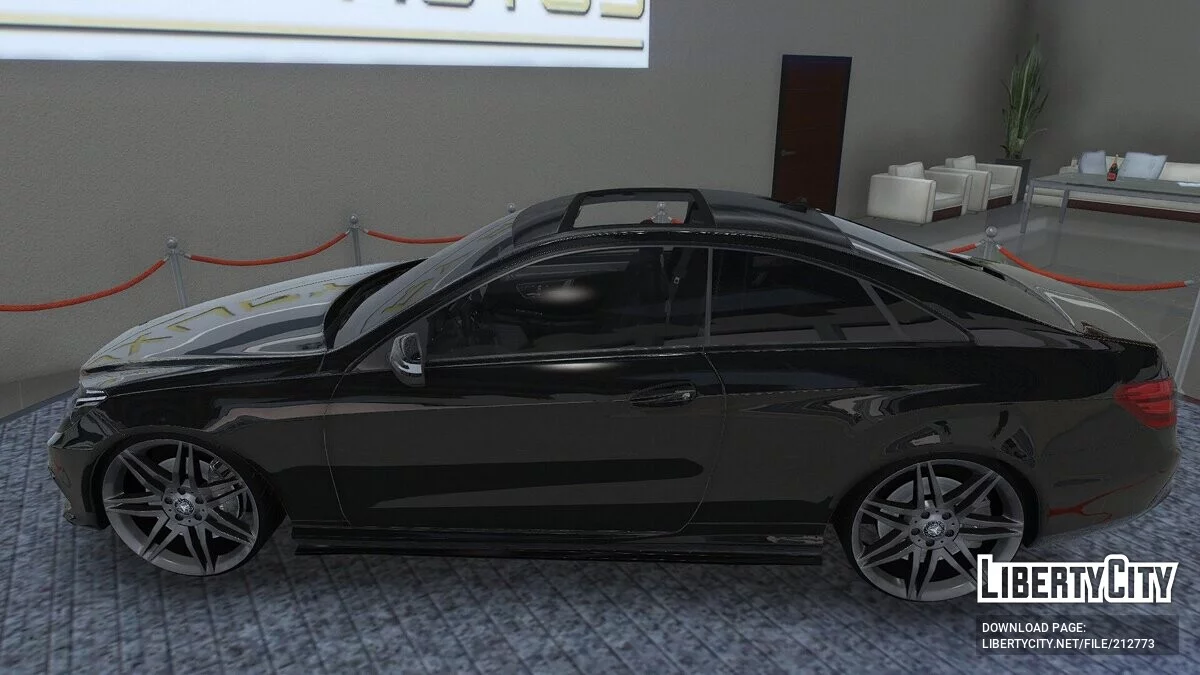 Mercedes-Benz E500 Coupe 2016 / GTA 5