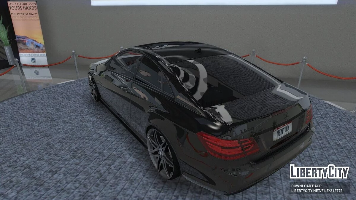 Mercedes-Benz E500 Coupe 2016 / GTA 5