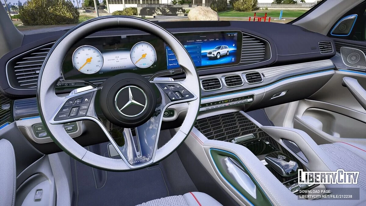 Mercedes-Benz GLS 600 Maybach 2024 / GTA 5