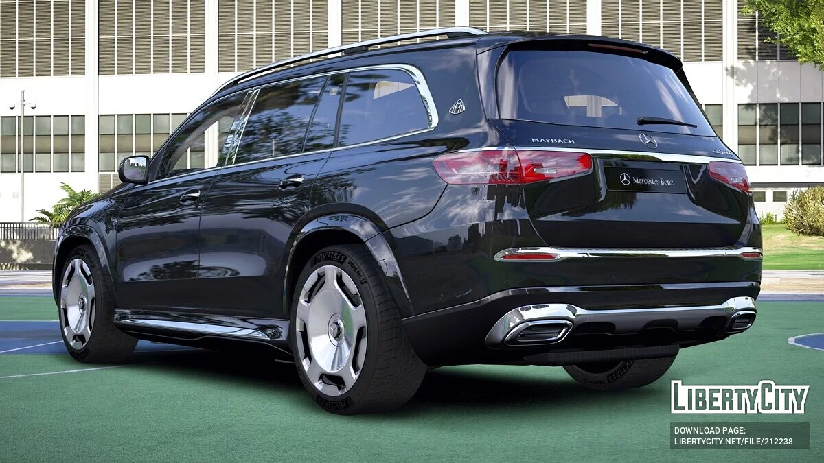 Mercedes-Benz GLS 600 Maybach 2024 / GTA 5