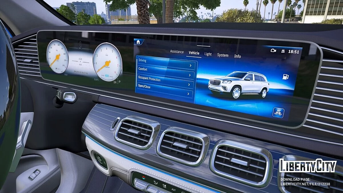 Mercedes-Benz GLS 600 Maybach 2024 / GTA 5
