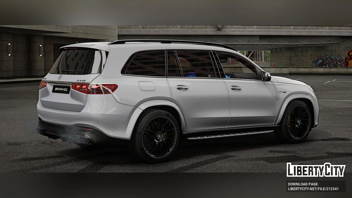 Mercedes-Benz GLS 63 AMG 2024 / GTA 5