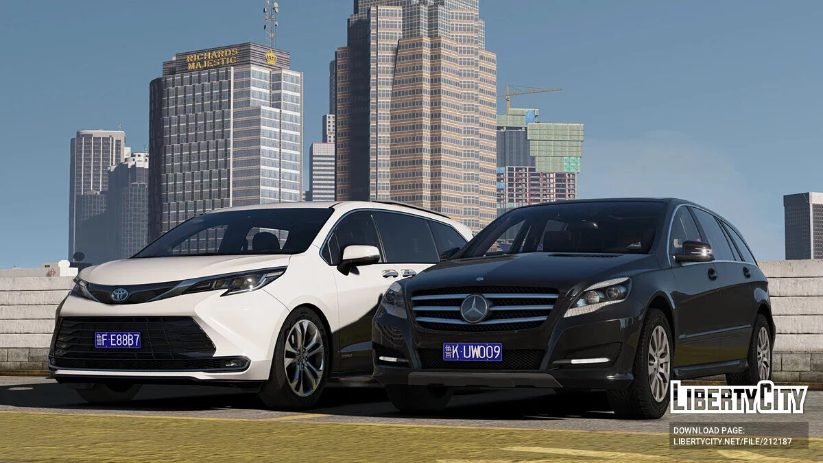 Mercedes-Benz R 400 4Matic 2016 Final / GTA 5