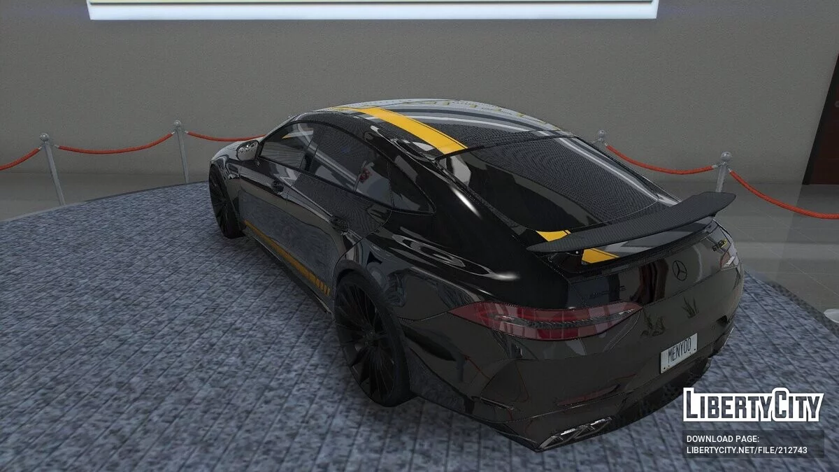 Mercedes GT63S AMG 4DOOR 2022 / GTA 5