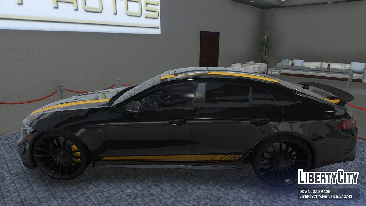 Mercedes GT63S AMG 4DOOR 2022 / GTA 5