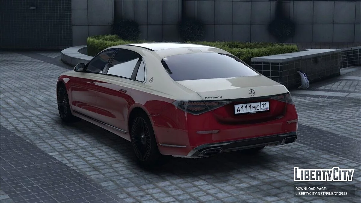 2022 Mercedes Benz Maybach S Class [Add-On | RU Plates | Extras] / GTA 5