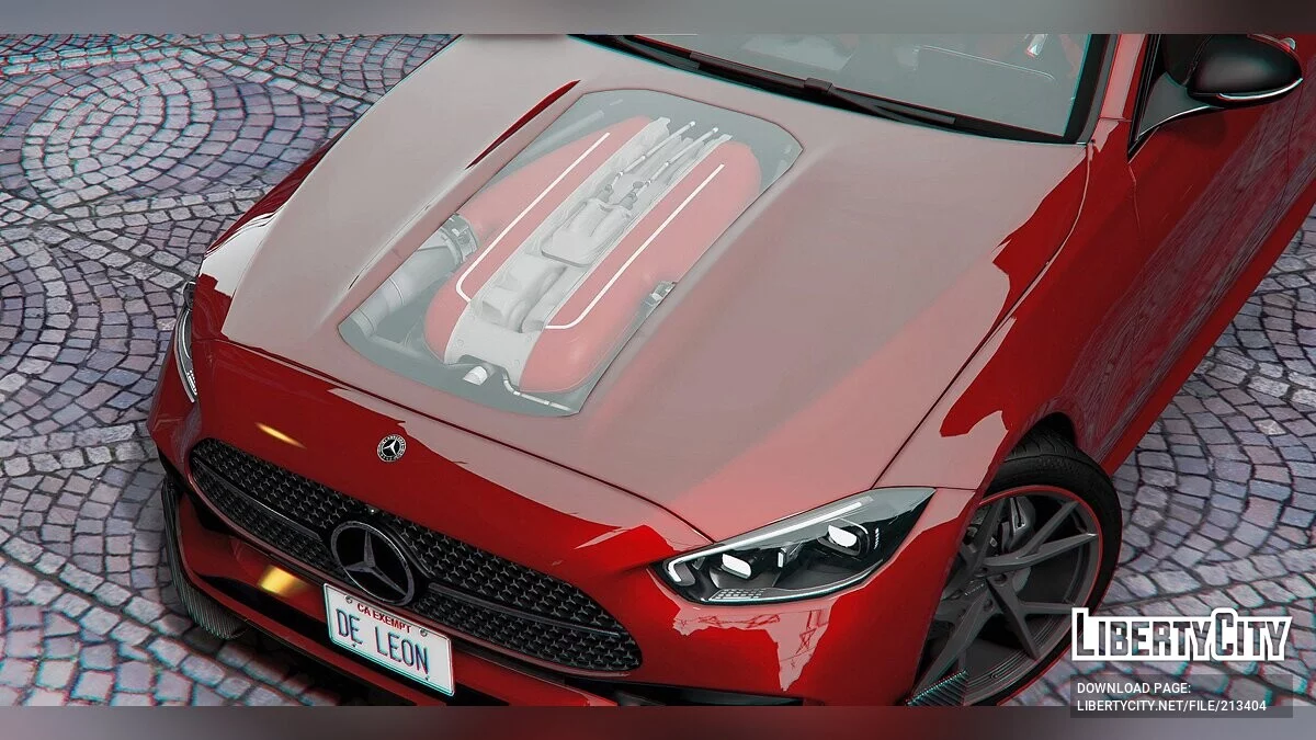 2022 Mercedes C-Class W206 Swap Ferrari / GTA 5