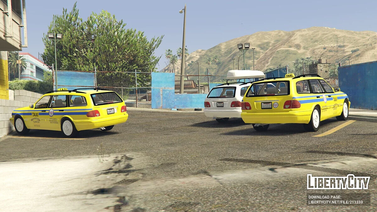 Mercedes-Benz E320 T-Modell Wagon W210 Taxi / GTA 5