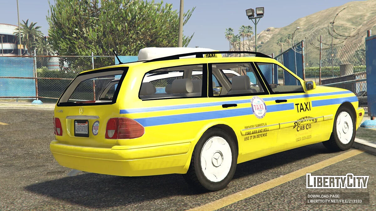Mercedes-Benz E320 T-Modell Wagon W210 Taxi / GTA 5