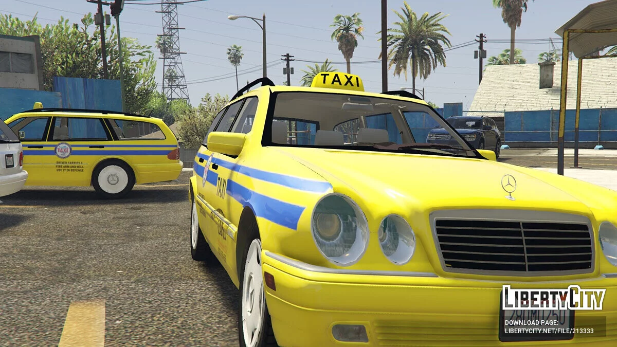 Mercedes-Benz E320 T-Modell Wagon W210 Taxi / GTA 5