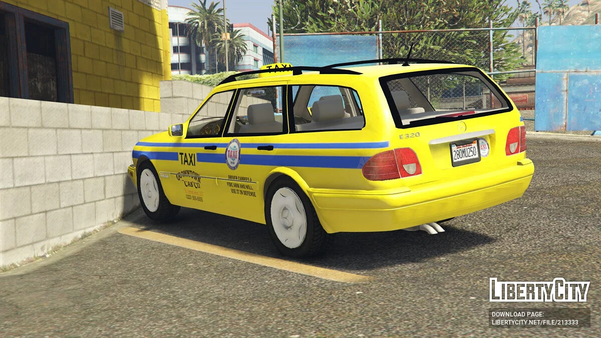 Mercedes-Benz E320 T-Modell Wagon W210 Taxi / GTA 5