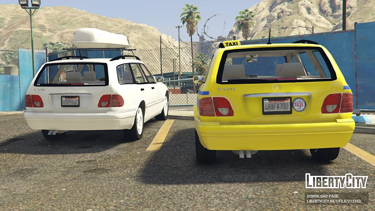 Mercedes-Benz E320 T-Modell Wagon W210 Taxi / GTA 5