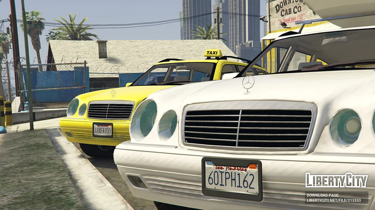 Mercedes-Benz E320 T-Modell Wagon W210 Taxi / GTA 5