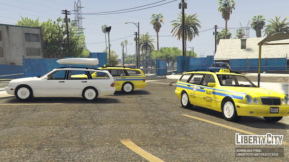 Mercedes-Benz E320 T-Modell Wagon W210 Taxi / GTA 5