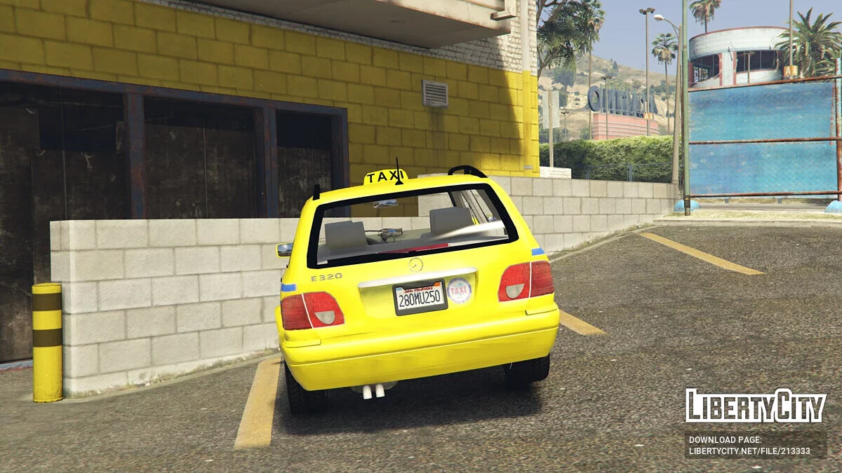 Mercedes-Benz E320 T-Modell Wagon W210 Taxi / GTA 5