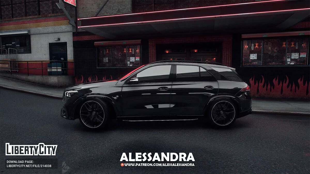 Mercedes Benz GLE 53 AMG 2023 v1.0 / GTA 5