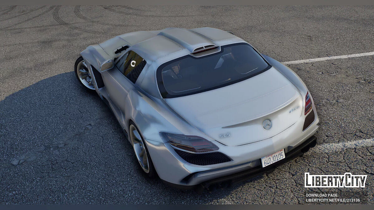 Mercedes SLS FAB design / GTA 5