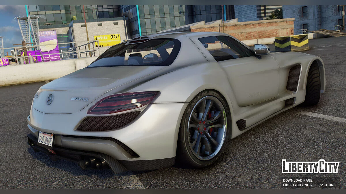 Mercedes SLS FAB design / GTA 5