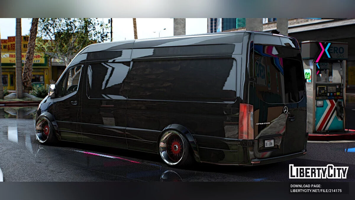 Mercedes Sprinter Slamed 2023 / GTA 5