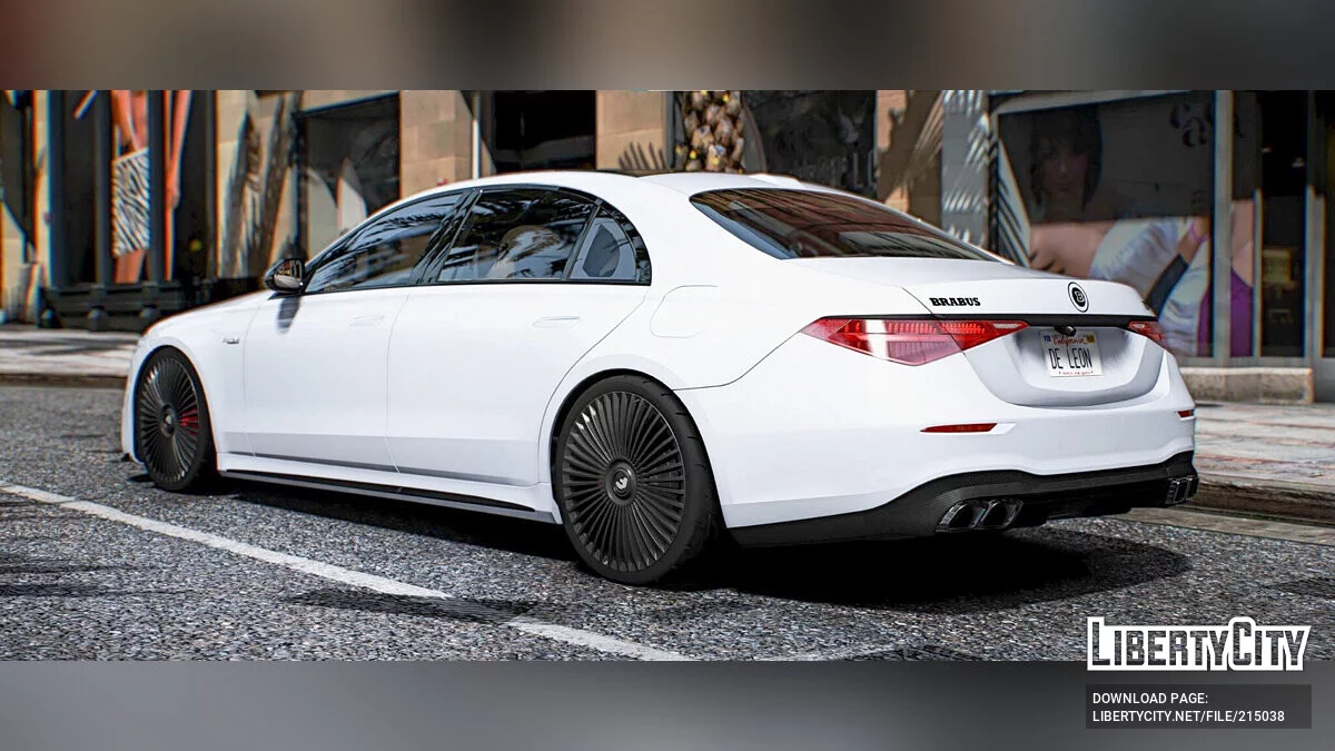 2023 Mercedes S63 Brabus Edition / GTA 5