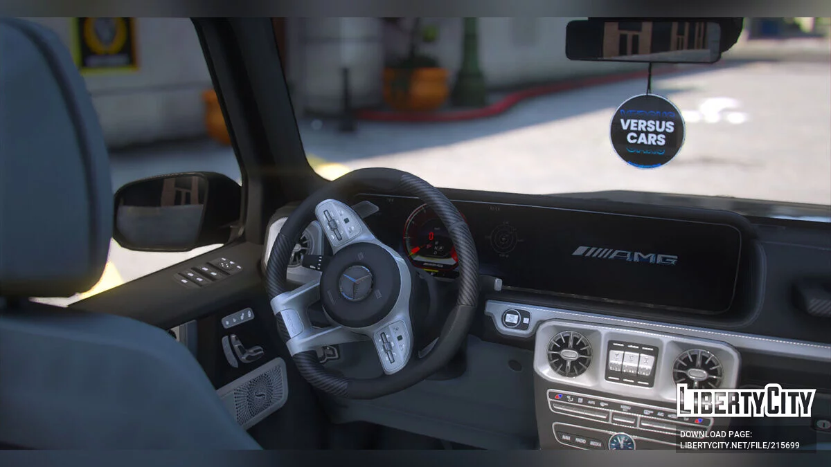Mercedes-AMG G63 2022 Police Modern Lights / GTA 5