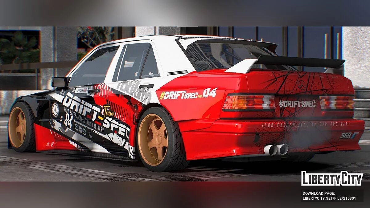 Mercedes-Benz 190E EVO II Fxytak / GTA 5