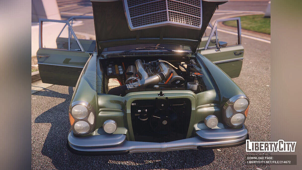 Mercedes-Benz 300 SEL 6.3 1972 v1.0 / GTA 5