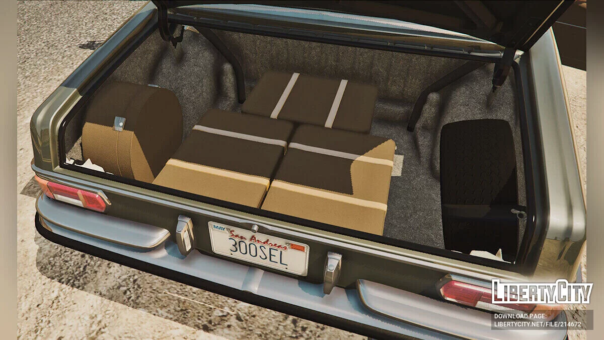Mercedes-Benz 300 SEL 6.3 1972 v1.0 / GTA 5