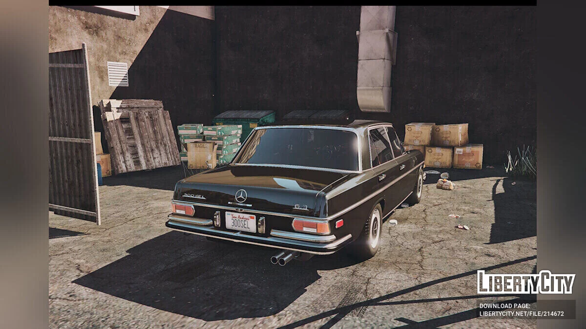 Mercedes-Benz 300 SEL 6.3 1972 v1.0 / GTA 5