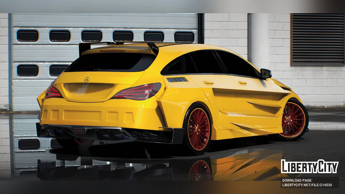 Mercedes CLA-45 Abflug / GTA 5