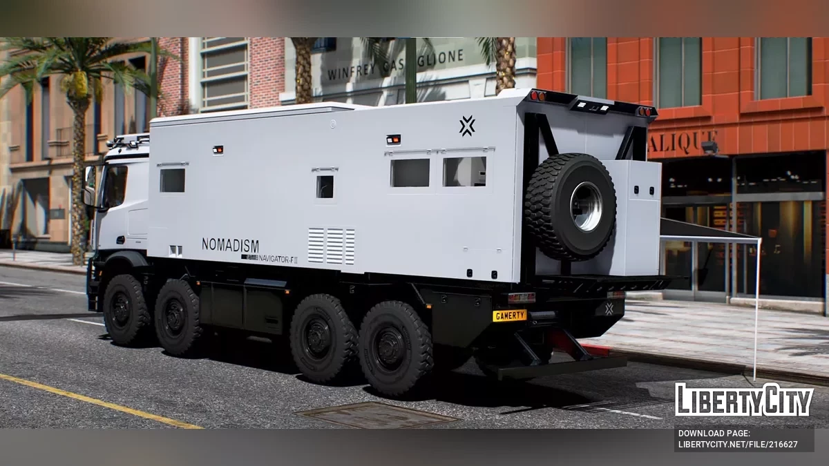 Mercedes-Benz Arocs Nomadism / GTA 5