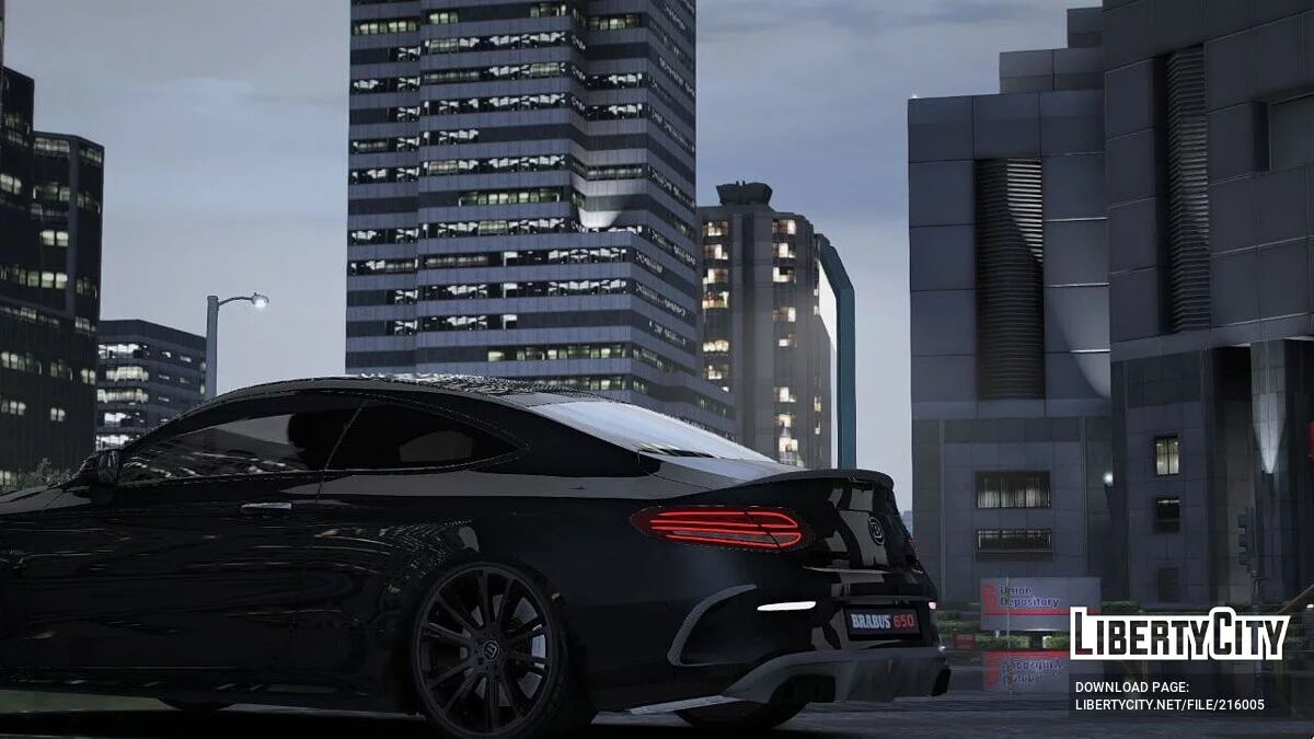 Mercedes-Benz C63s Brabus 650 / GTA 5