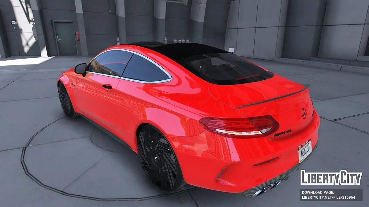 Mercedes C63S Coupe LED / GTA 5