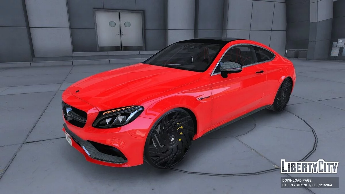 Mercedes C63S Coupe LED / GTA 5