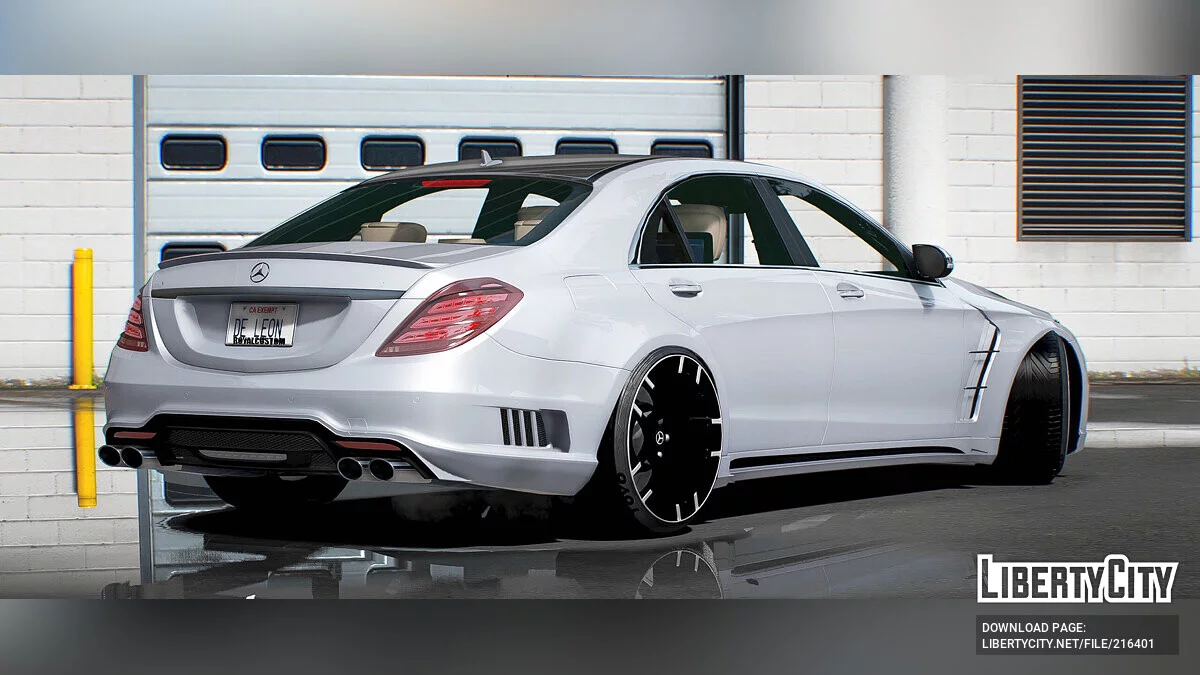 Mercedes S63 Wald Widebody / GTA 5