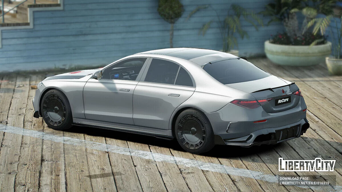 RED Mercedes-AMG S 63 E PERFORMANCE / GTA 5