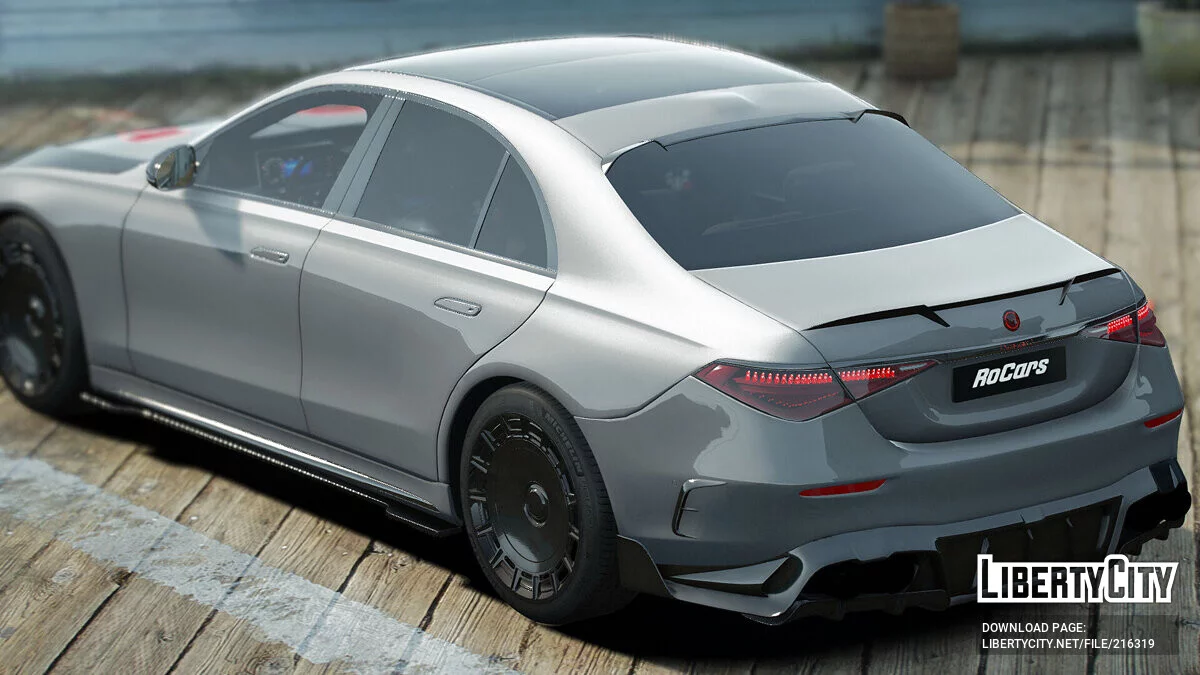 RED Mercedes-AMG S 63 E PERFORMANCE / GTA 5
