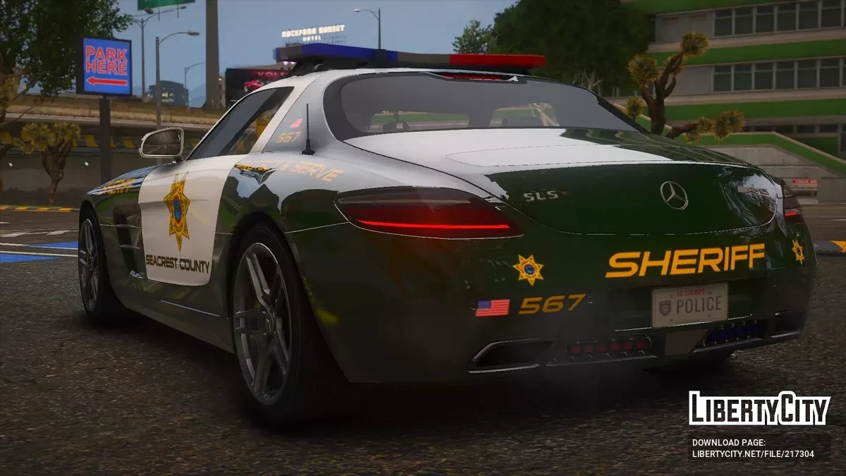 2010 Mercedes-Benz SLS AMG SCPD v1.0 / GTA 5