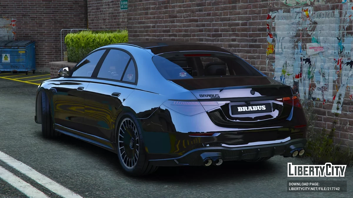 2024 Mercedes Benz AMG S63 Brabus 930 v1.0 / GTA 5
