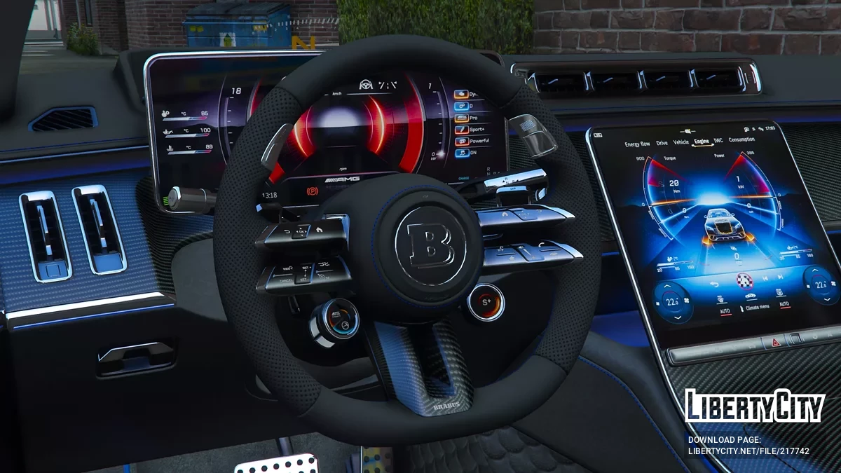 2024 Mercedes Benz AMG S63 Brabus 930 v1.0 / GTA 5