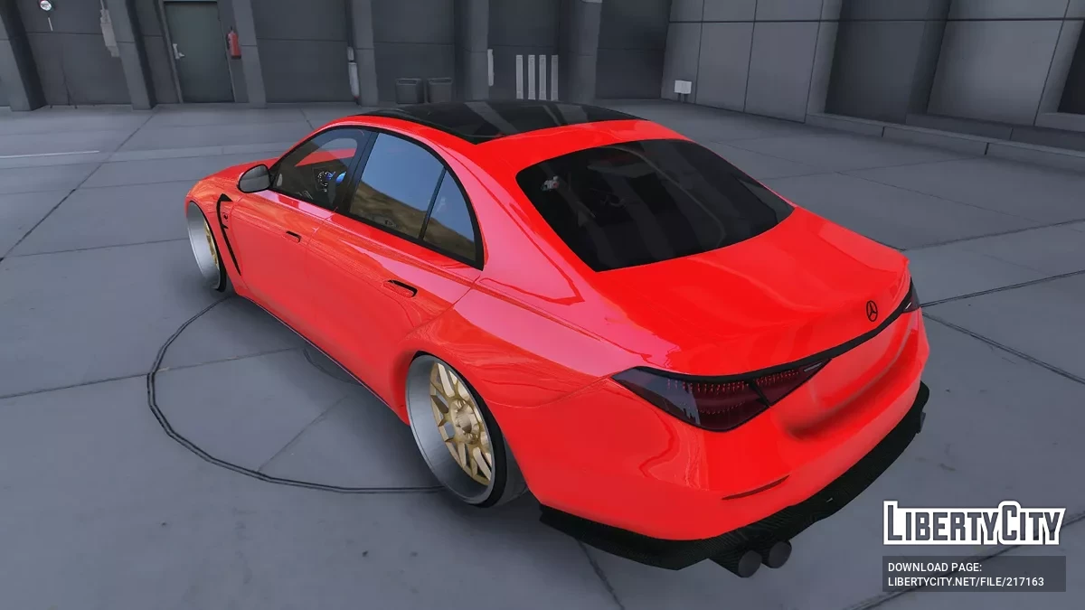 Mercedes-Benz S63 Stance 2022 / GTA 5