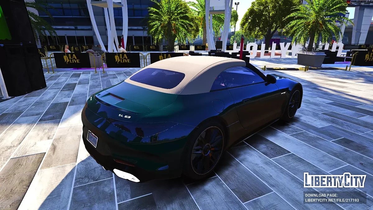 Mercedes-Benz SL63 Custom Tuned / GTA 5