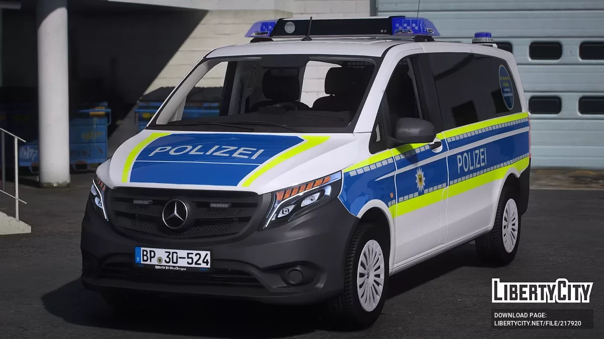 Mercedes-Benz Vito FuStw Bundespolizei / GTA 5