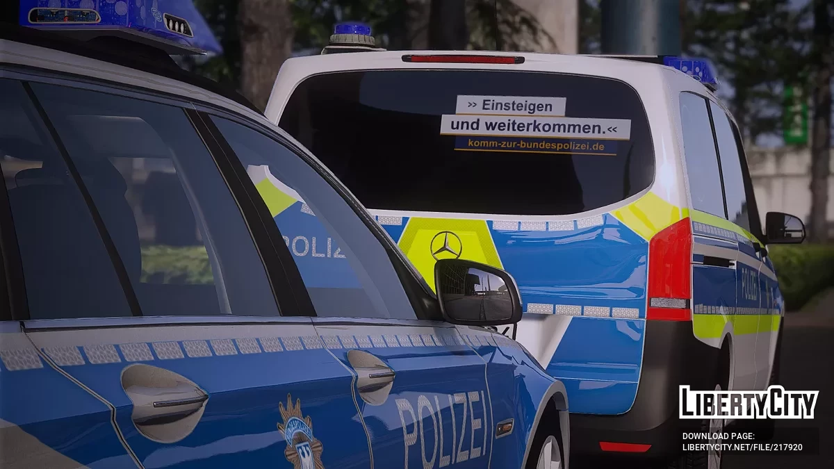 Mercedes-Benz Vito FuStw Bundespolizei / GTA 5
