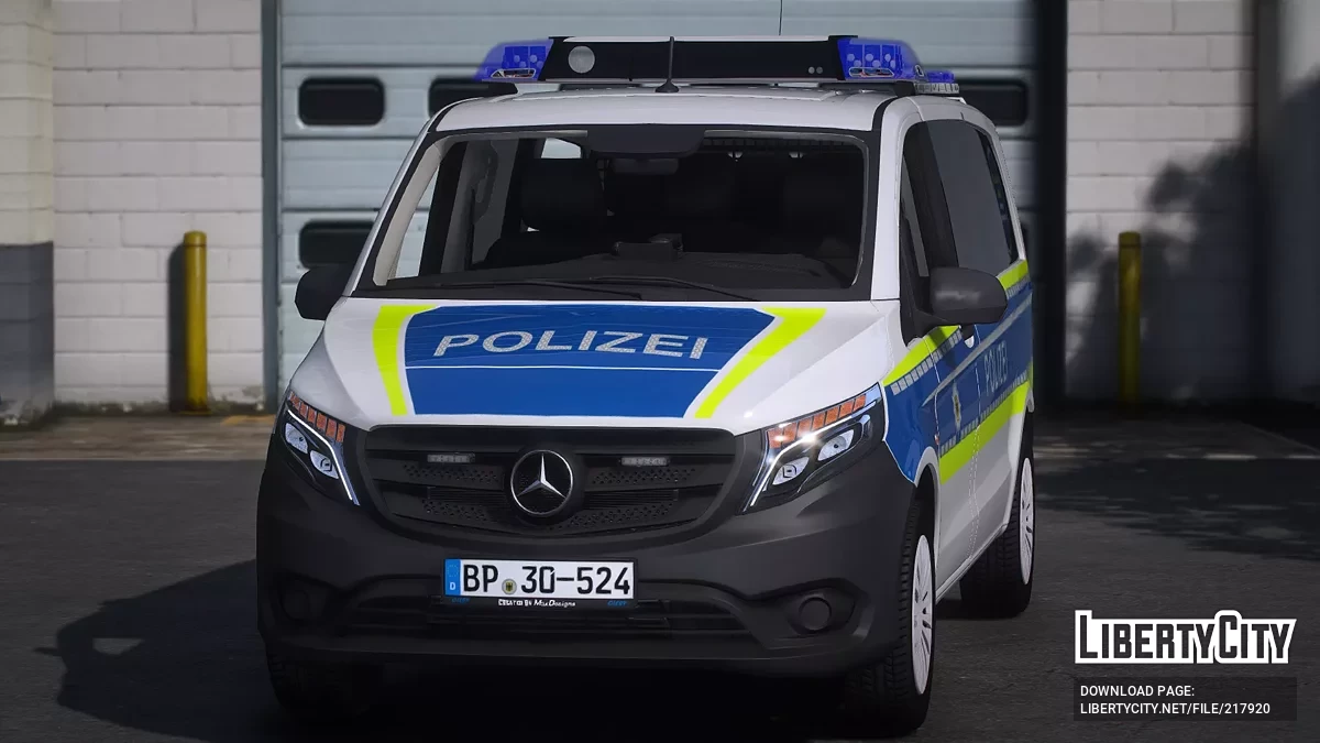 Mercedes-Benz Vito FuStw Bundespolizei / GTA 5