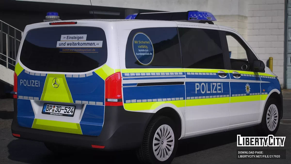 Mercedes-Benz Vito FuStw Bundespolizei / GTA 5