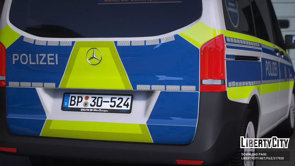 Mercedes-Benz Vito FuStw Bundespolizei / GTA 5