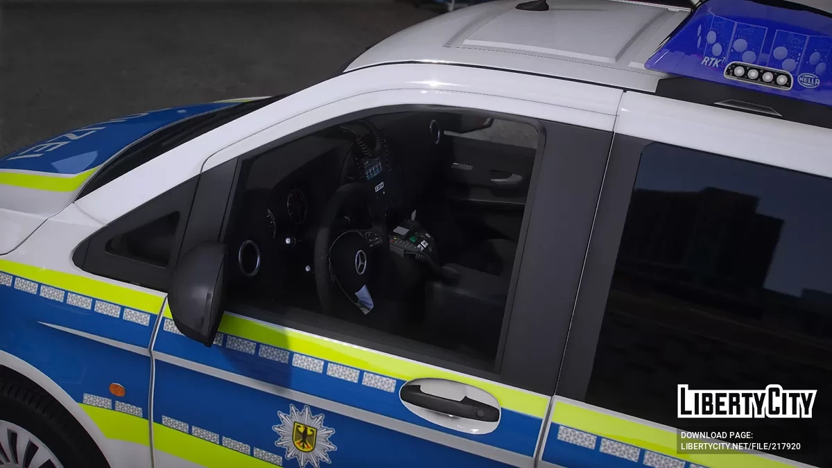 Mercedes-Benz Vito FuStw Bundespolizei / GTA 5